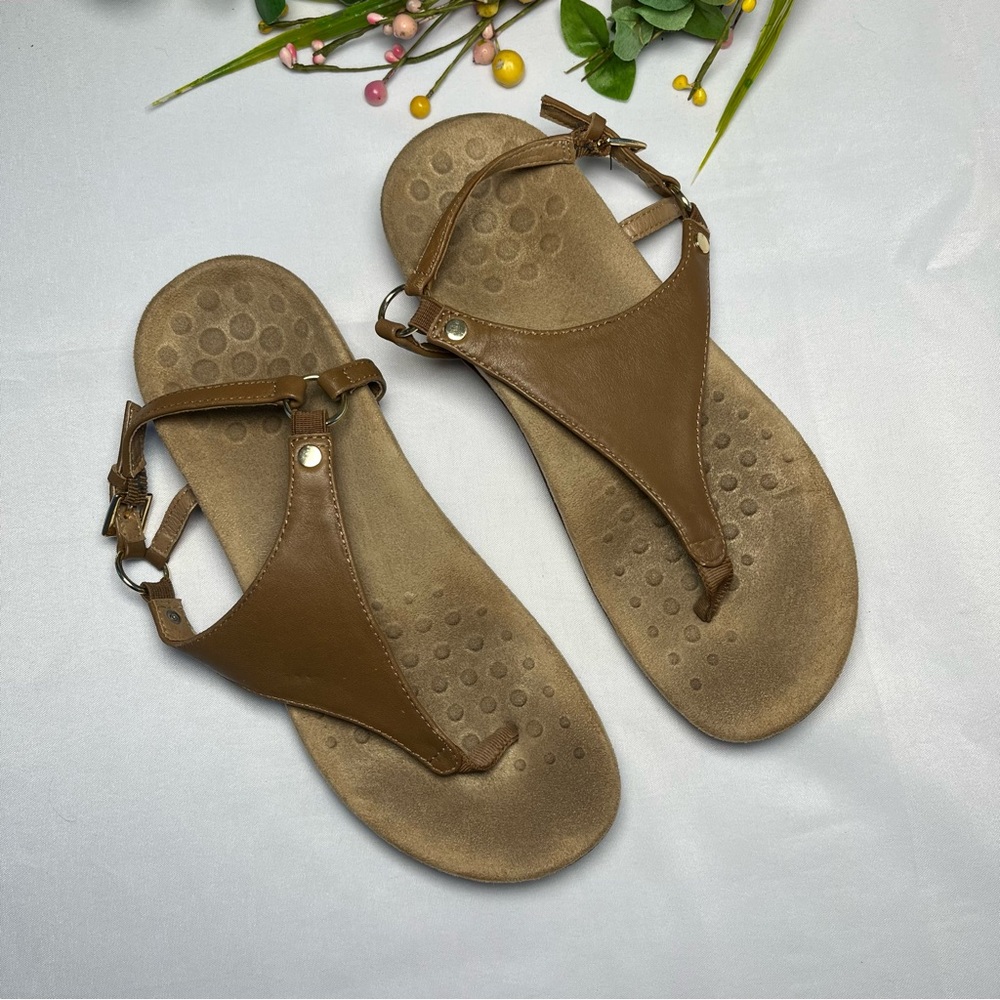 Vionic Kirra Brown Sandals Womens 7